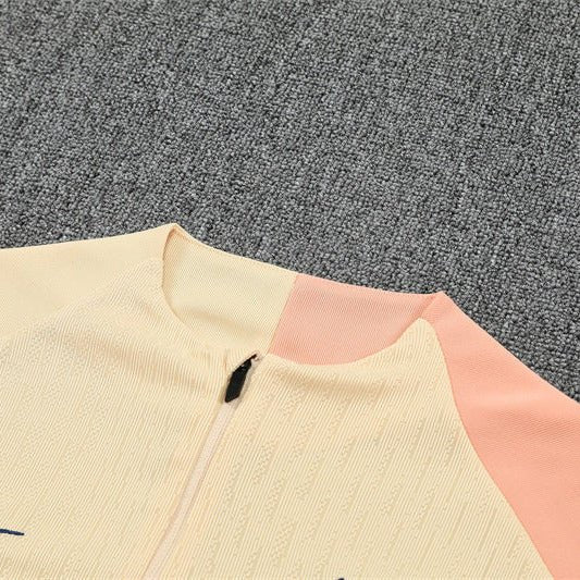 25/26 FC Barcelona Training Yellow Tracksuit