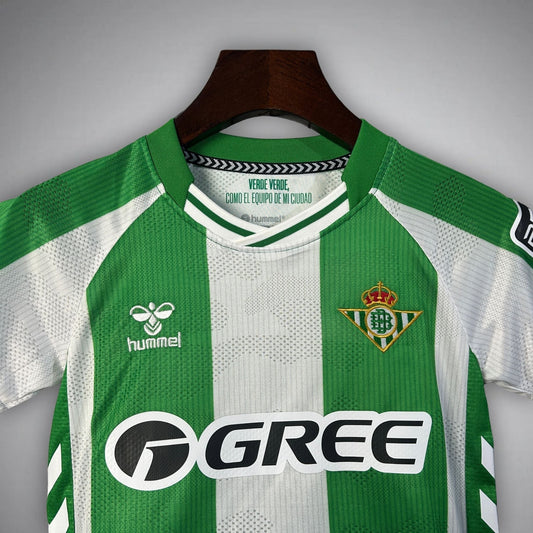 25/26 Real Betis Home Kids Size Kit