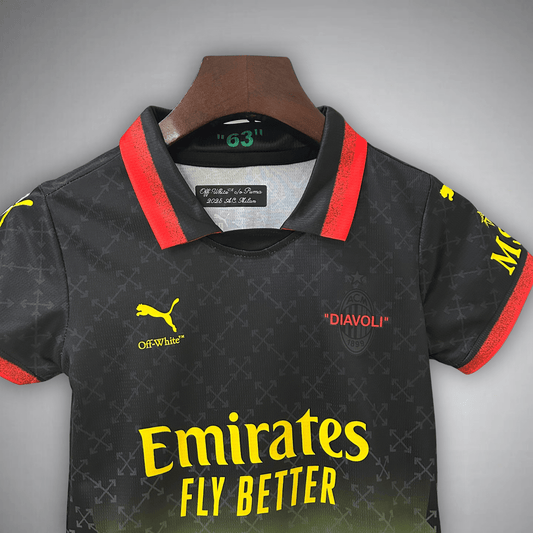 AC Milan x Off-White "Diavoli" Premium Kids Size Kit
