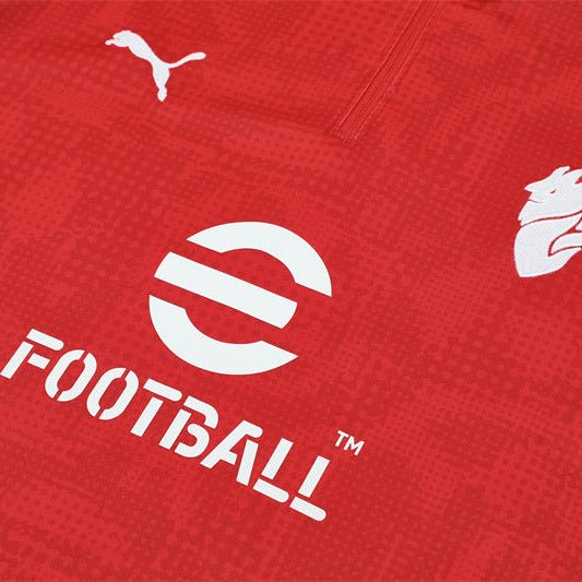 25/26 AC Milan Training Red Tracksuit