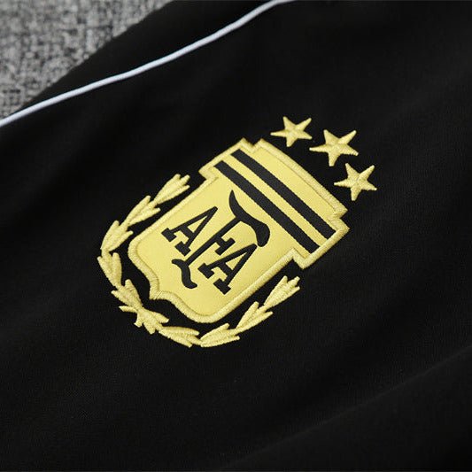 25/26 Argentina Training Black Kids Size Tracksuit