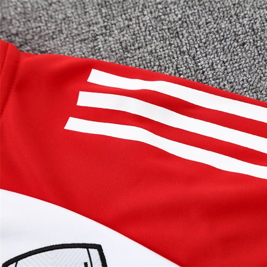 25/26 Arsenal White/Red Tracksuit