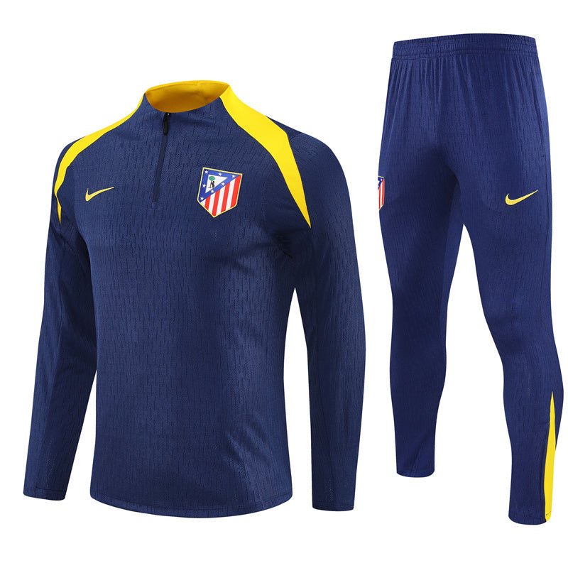 25/26 Atlético Madrid x Nike Blue Kids Size Tracksuit