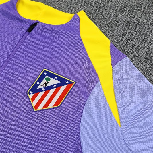 25/26 Atlético Madrid x Nike Purple Kids Size Tracksuit