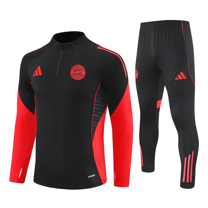 25/26 Bayern München Training Black Tracksuit