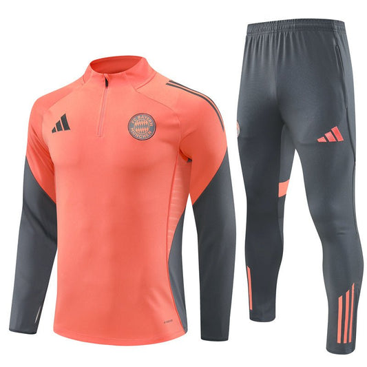 25/26 Bayern München Training Orange Tracksuit