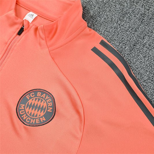 25/26 Bayern München Training Orange Tracksuit