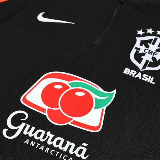 25/26 Brazil Training Black Kids Size Tracksuit