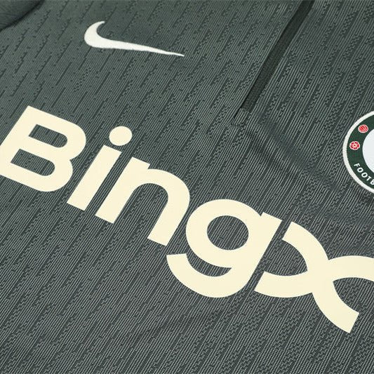 25/26 Chelsea x Nike Grey Strike Drill Kids Size Tracksuit