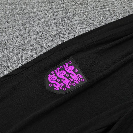 25/26 England Training Black Tracksuit