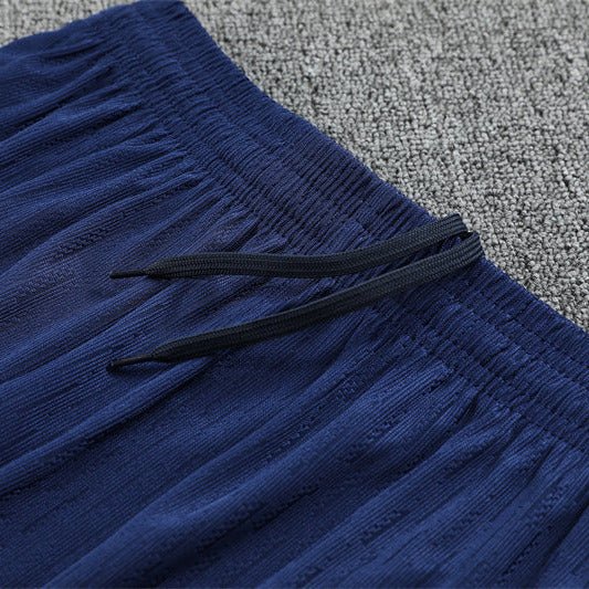 25/26 FC Barcelona Half Zip Training Purple/Blue Kids Size Tracksuit