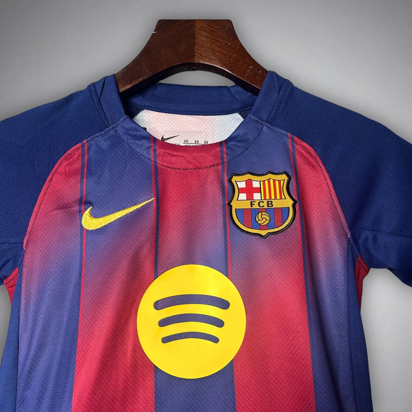 25/26 FC Barcelona Home Kids Size Kit