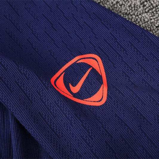 25/26 FC Barcelona Training Blue/Orange Kids Size Tracksuit