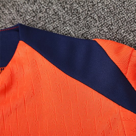 25/26 FC Barcelona Training Orange/Blue Tracksuit