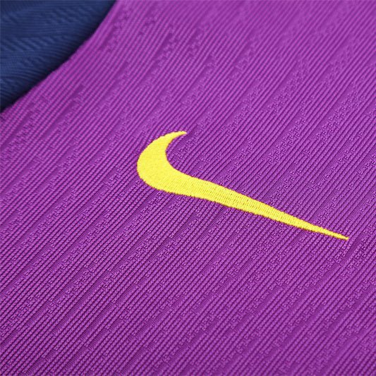 25/26 FC Barcelona Training Purple/Blue Kids Size Tracksuit