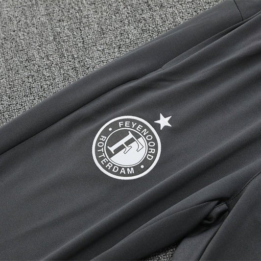 25/26 Feyenoord Training Grey Kids Size Tracksuit