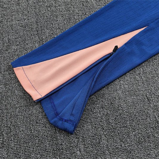 25/26 France Training Blue/Pink Tracksuit