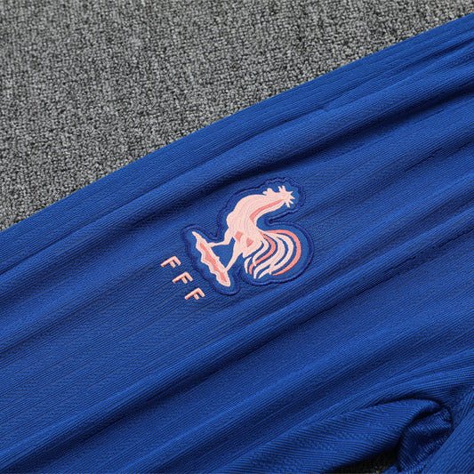 25/26 France Training Blue/Pink Tracksuit