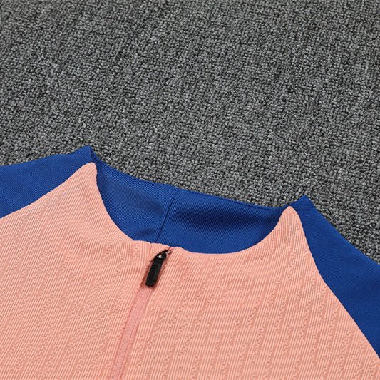 25/26 France Training Pink/Blue Tracksuit