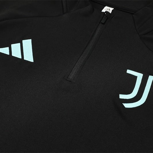25/26 Juventus Training Black Tracksuit