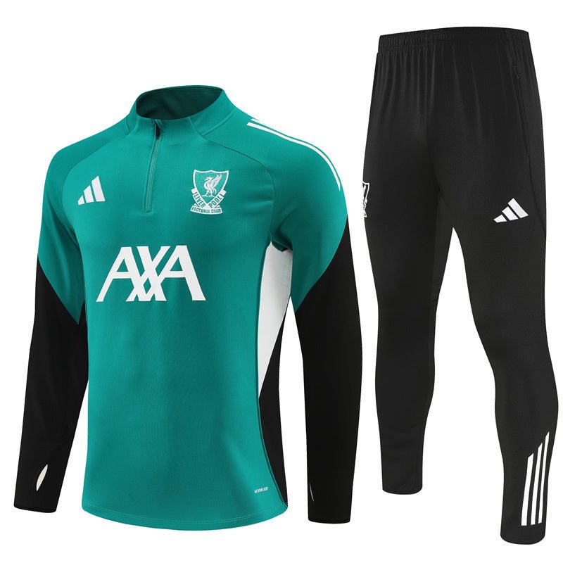 25/26 Liverpool Training Green Tracksuit