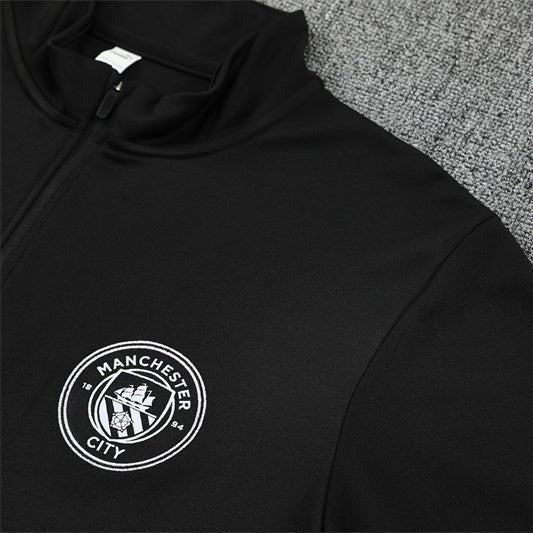 25/26 Manchester City x Asahi Black Kids Size Tracksuit
