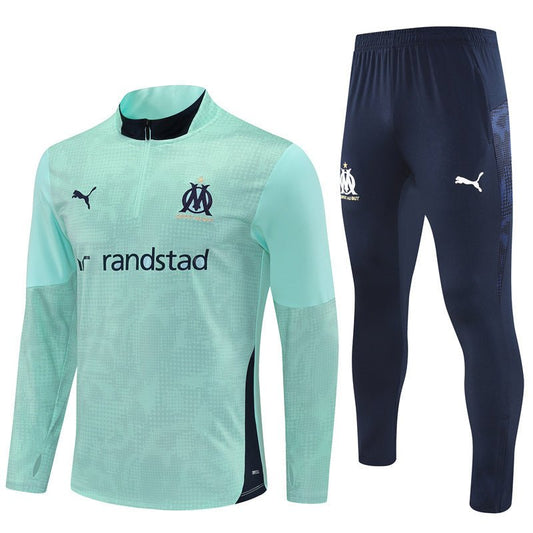 25/26 Marseille Training Mint Green Tracksuit