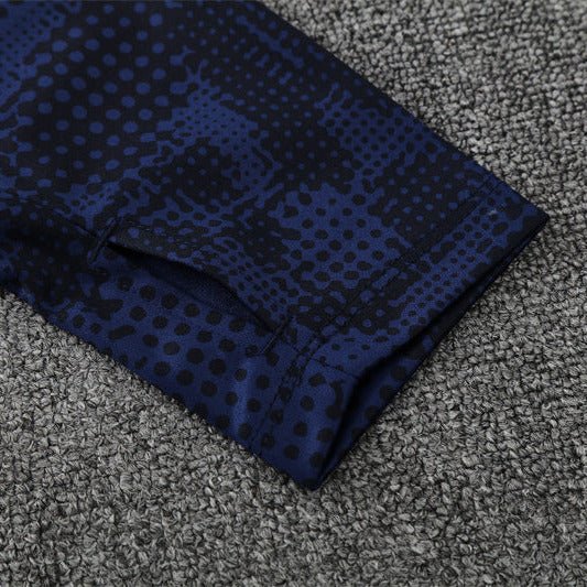 25/26 Marseille Training Navy Blue Kids Size Tracksuit