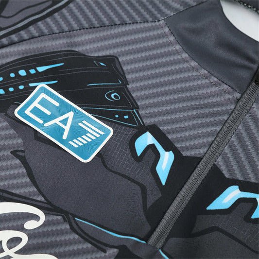 25/26 Napoli Training Black Tracksuit