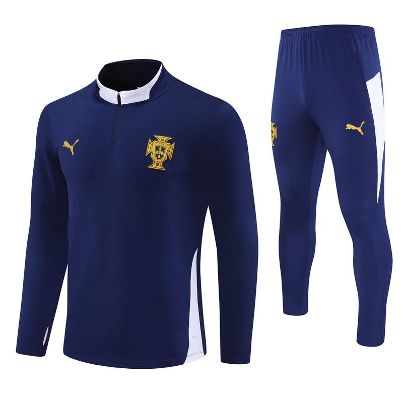 25/26 Portugal Training Blue Kids Size Tracksuit