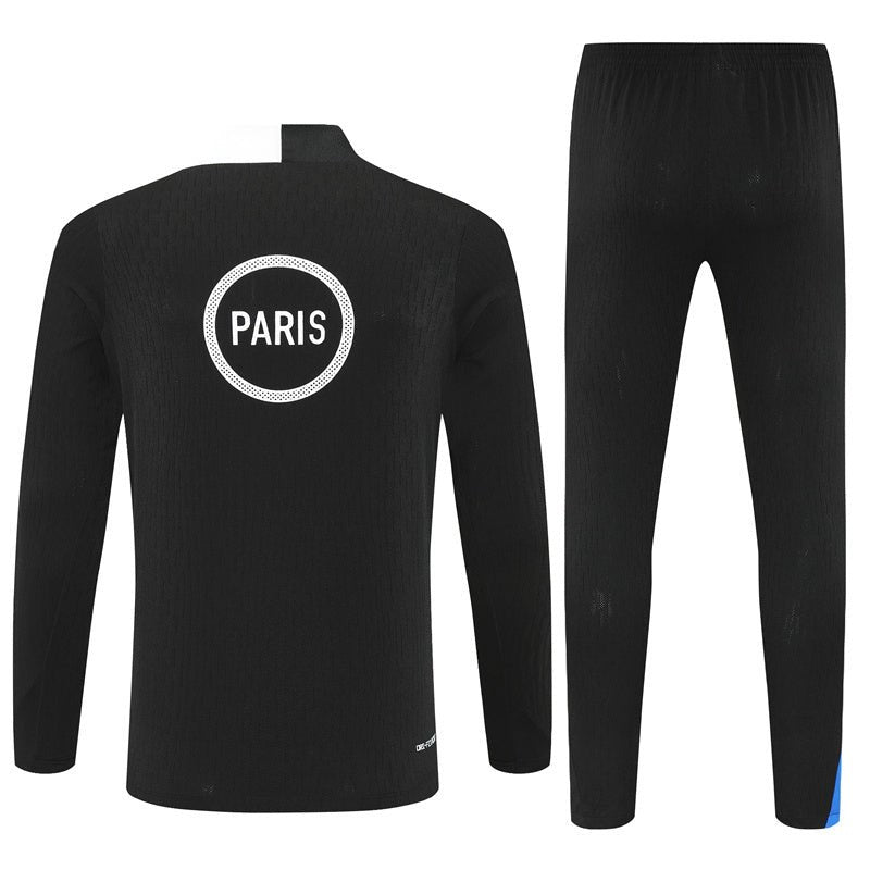 25/26 PSG Training Black Kids Size Tracksuit