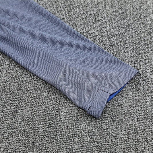 25/26 PSG Training Blue/Grey Kids Size Tracksuit