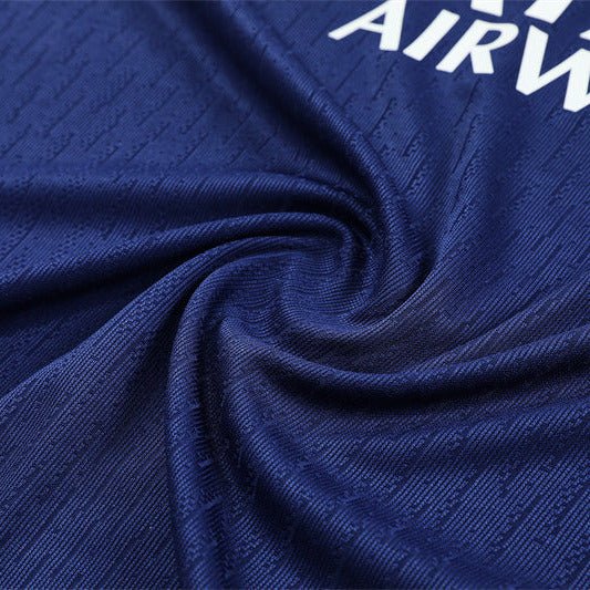 25/26 PSG Training Blue/Grey Kids Size Tracksuit