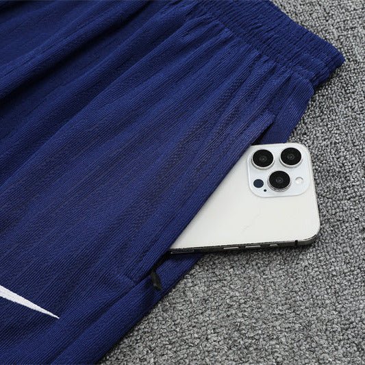 25/26 PSG Training Blue/Grey Kids Size Tracksuit