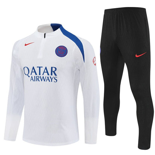 25/26 PSG Training White Kids Size Tracksuit