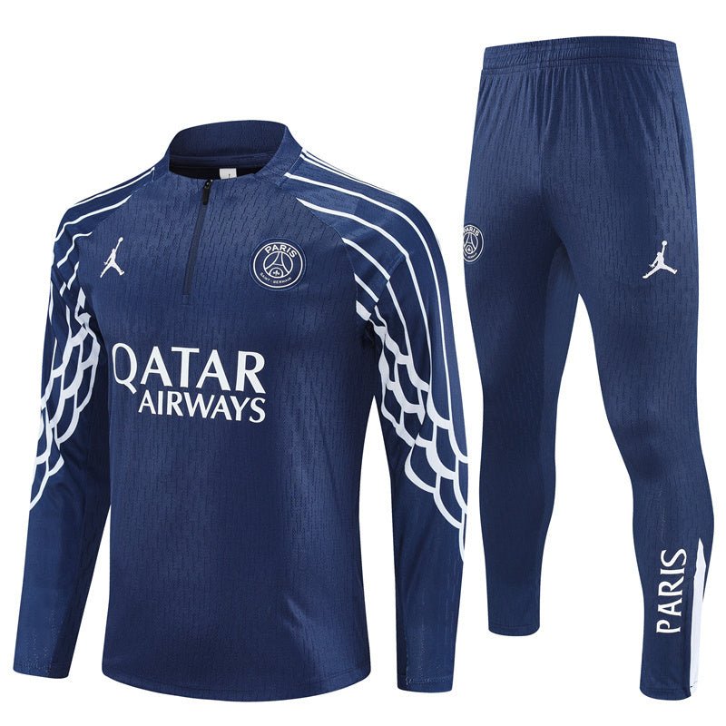 25/26 PSG x Jordan Blue Kids Size Tracksuit