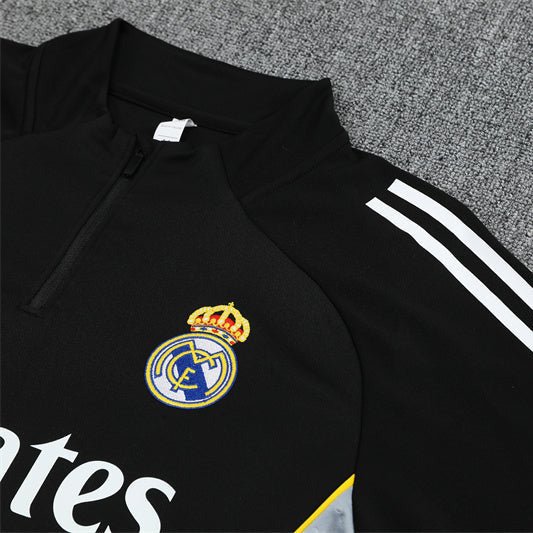 25/26 Real Madrid 1/4 Zip Training Kids Size Tracksuit
