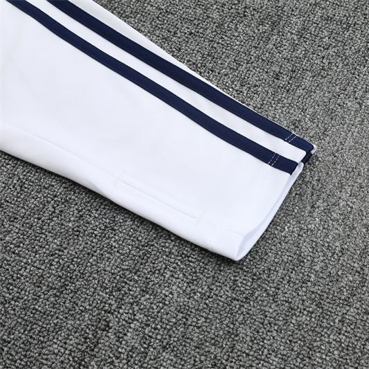 25/26 Real Madrid Retro White Kids Size Tracksuit