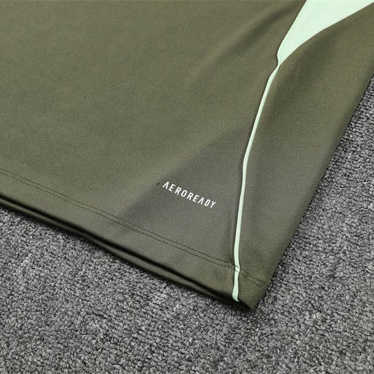 25/26 Real Madrid Training Dark Olive Kids Size Tracksuit