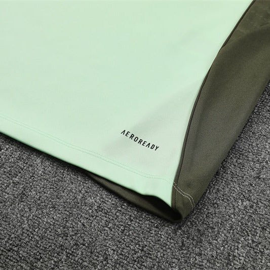 25/26 Real Madrid Training Lime Green Kids Size Tracksuit