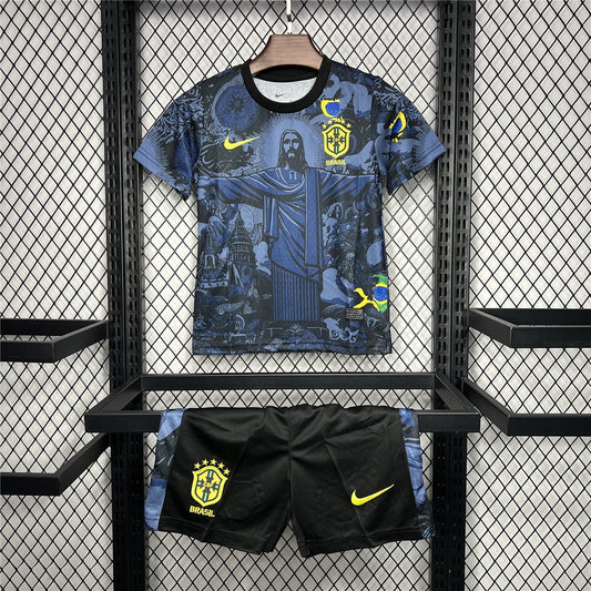 Brazil "Jesus" Premium Blue Kit