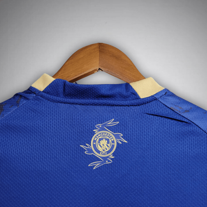 Manchester City "Navy Fusion" Premium Kids Size Kit