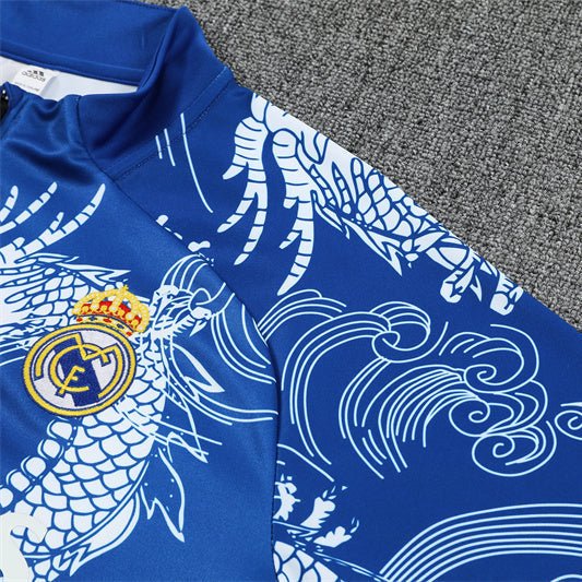 Real Madrid "Azure Serpent" Premium Tracksuit