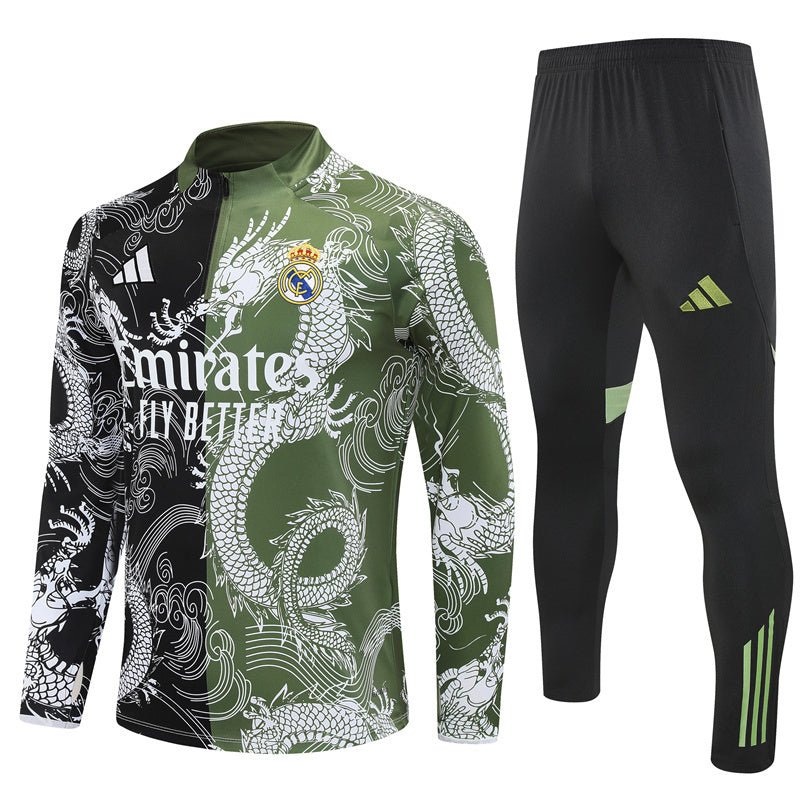 Real Madrid "Emerald Scales" Premium Tracksuit
